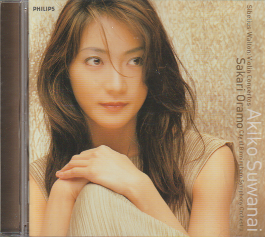 CD:「シベリウス、ウォルトン：ヴァイオリン協奏曲」