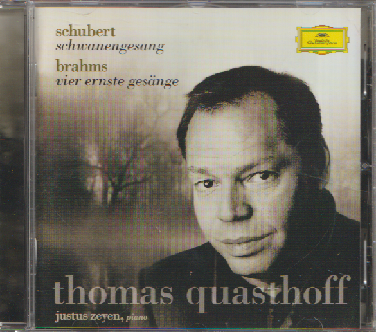 CD「Schubert　Schwanengesang」