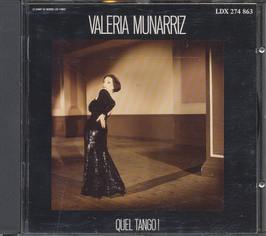CD:「QUEL TANGO!」 VALERIA MUNARRIZ
