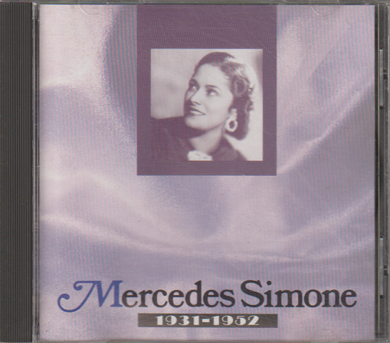 CD:MERCEDES SIMONE(1931~1952)