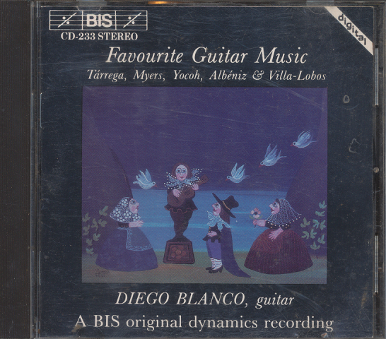 CD「Favourite Guitar Music」