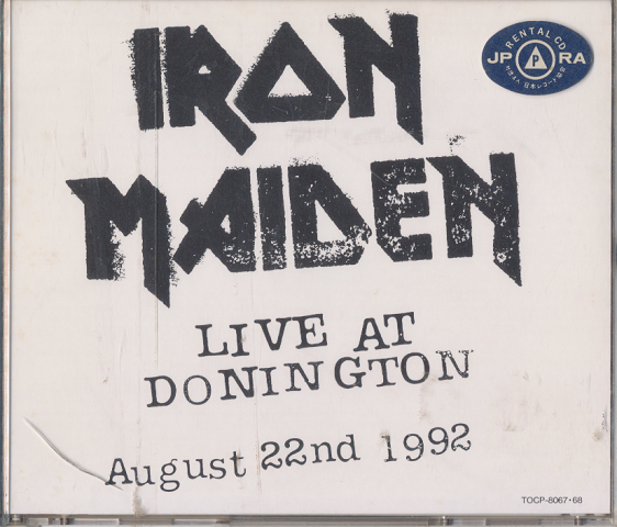 CD「LIVE at DONINGTON」1992.8.22