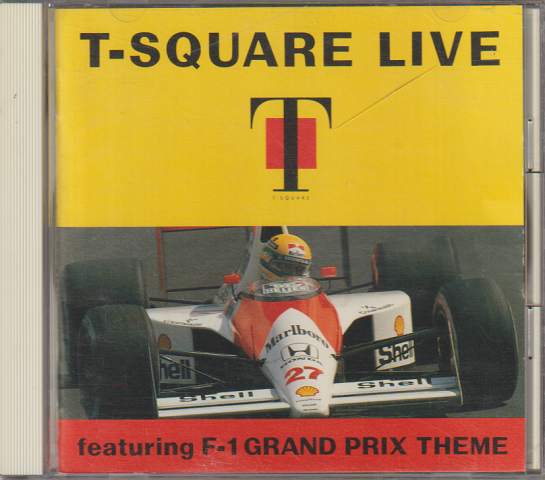 CD:「Featuring F-1GRAND PRIX THEME T-SQUARE」