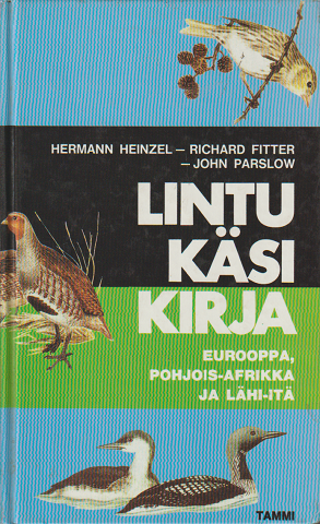 LINTU KASI KIRJA EUROOPPA,POHJOIS-AFRIKKA, JA LAHI-ITA
