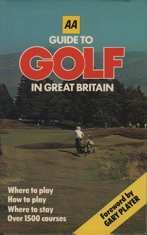 洋書 GUIDE TO GOLF IN GREAT BRITAIN