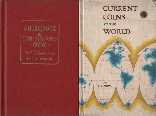 A GUIDE BOOK of UNITED STATES COINS/CURRENT COINS OF THE WORLD (2冊セット)