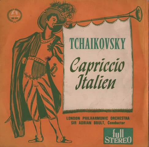 「EPレコード:イタリア綺想曲/チャイコフスキー作品45」
