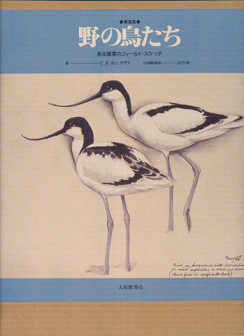 「野の鳥たち 素描集 ある画家のフィールド・スケッチ」(チャールズ・フレデリック・タニクリフ 画) 村の古本屋《追分コロニー》