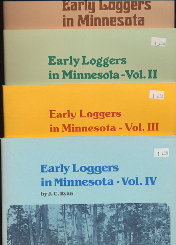 Early Loggers in Minnesota (1～4）4冊セット